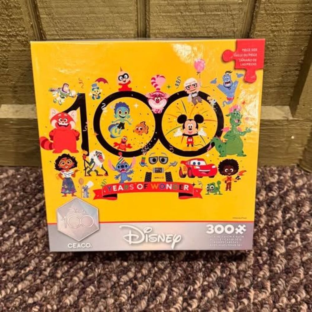 Ceaco Disney 100 Years of Wonder 300 Piece Jigsaw Puzzle